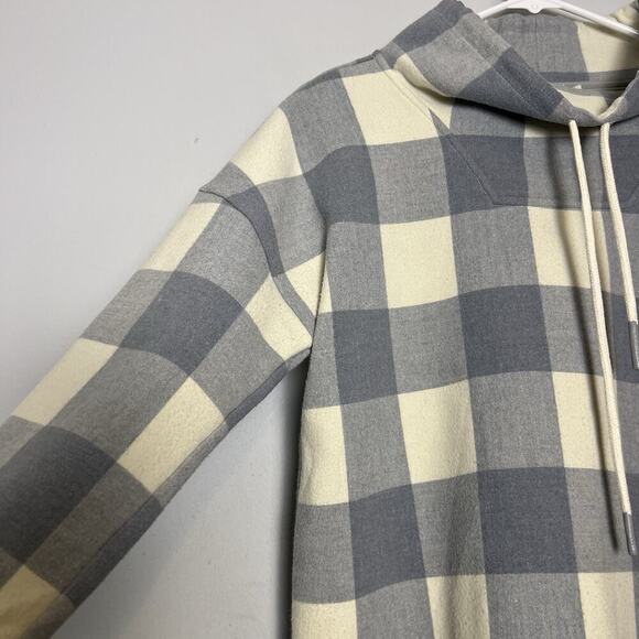 Vineyard Vines White Gray Funnel Neck Pullover Sweatshirt Womens Sz S - Picture 8 of 15